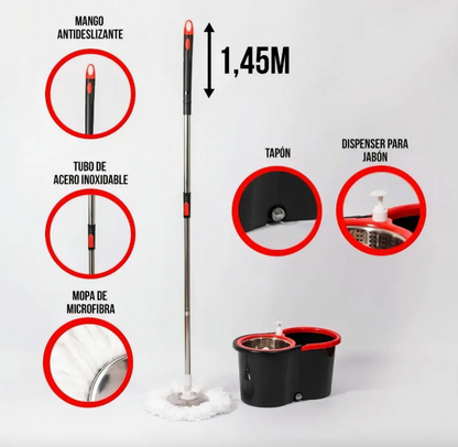 Mopa Giratoria Premium 360°